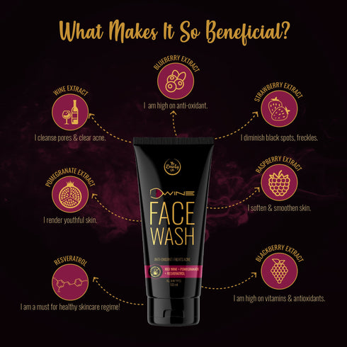 the beauty co D'Wine Face Wash